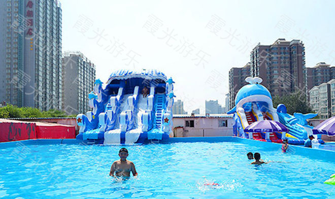 宁波大型充气泳池